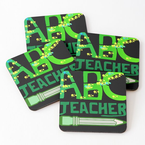 Item preview, Green Abc Teacher designed and sold by ThiagoSDantas.