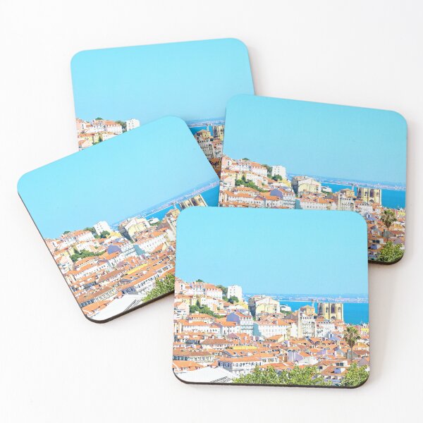 Item preview, Lisbon Skyline Panorama River and Cathedral designed and sold by worldways.