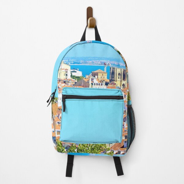 Item preview, Lisbon Skyline Panorama River and Cathedral designed and sold by worldways.