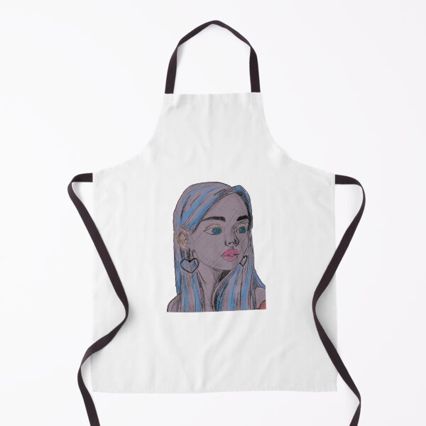 Item preview, Captivating Essence: Hand-Drawn Girl Portrait designed and sold by Sam's Boutique Store.