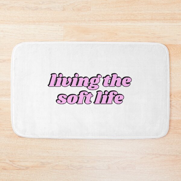 Item preview, Living the soft life designed and sold by Inspirationmotivation.