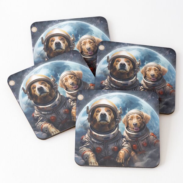 Item preview, dogs in space designed and sold by densok.