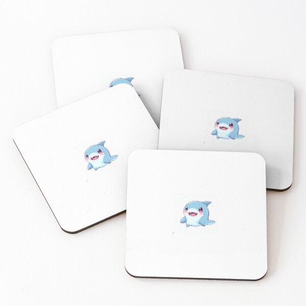 Item preview, Cute Adorable Kawaii Shark designed and sold by MoriStory.