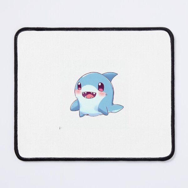 Item preview, Cute Adorable Kawaii Shark designed and sold by MoriStory.