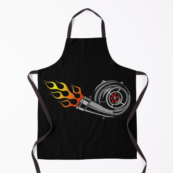 Item preview, Turbocharger with flames design designed and sold by J-KAP.