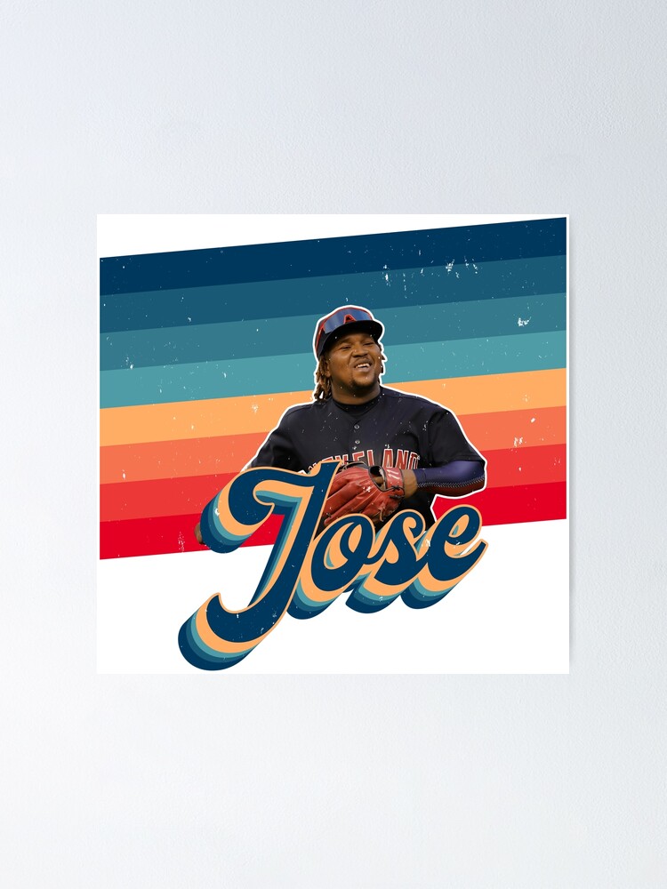  Jose Ramirez Cleveland Indians Poster Print, Real