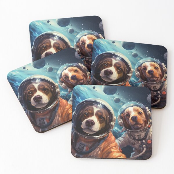 Item preview, dogs in space designed and sold by densok.