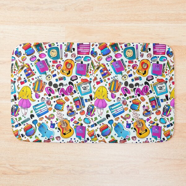 Item preview, Back to school girl patterns designed and sold by Artbellachi.