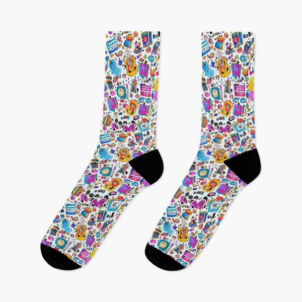 Item preview, Back to school girl patterns designed and sold by Artbellachi.