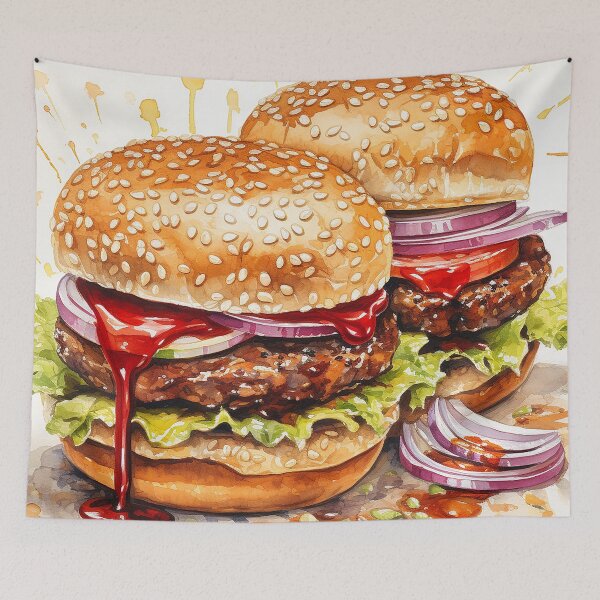 Item preview, Burger Heaven designed and sold by CastleBySea.