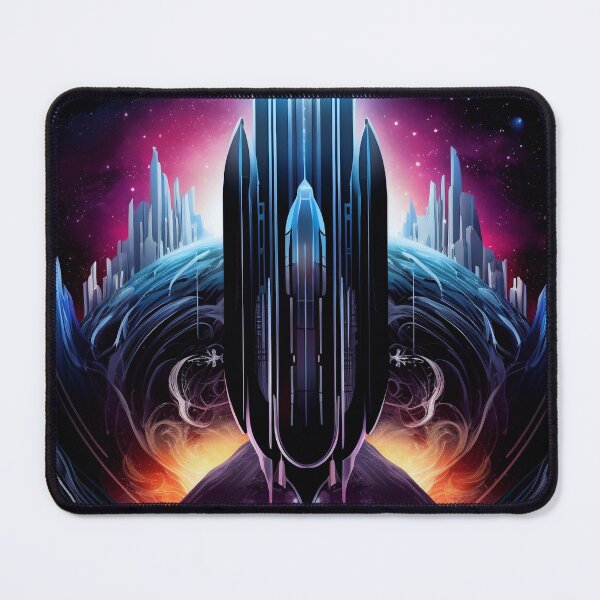 Item preview, Burst The Bubble Of Conformity - Abstract Space Ship - Insprational Phrase designed and sold by Image-Caption.