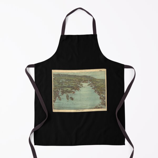 Item preview, Vintage Pictorial Map of Buzzards Bay (1907) 	 	 designed and sold by vfomjvadhiv38.