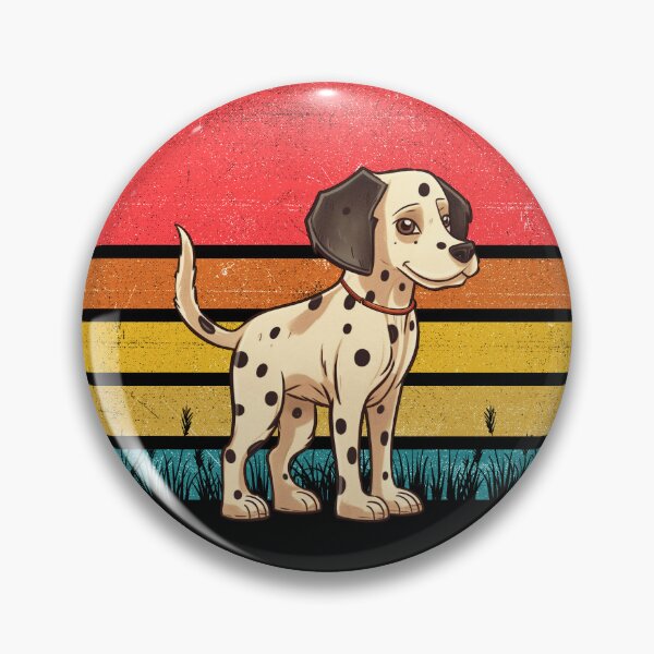 Item preview, Dalmatian Vintage Retro Sunset designed and sold by rafaeltto.