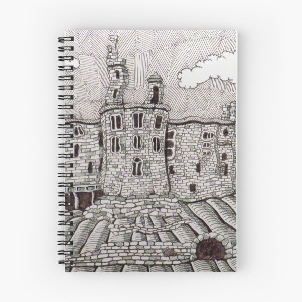 Item preview, 323 - WARKWORTH CASTLE - DAVE EDWARDS - INK - 2023 designed and sold by BLYTHART.