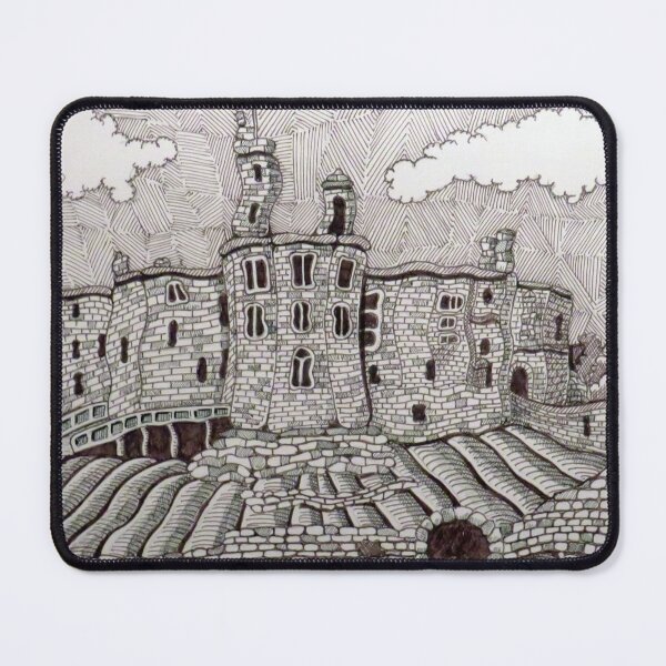 Item preview, 323 - WARKWORTH CASTLE - DAVE EDWARDS - INK - 2023 designed and sold by BLYTHART.