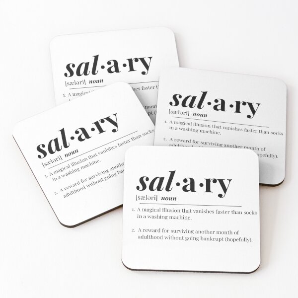Item preview, Salary Laughter: A Comical Spin designed and sold by amed73.