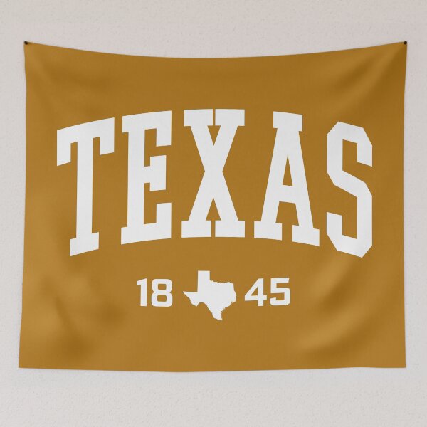 Item preview, Texas Est 1845 | Collegiate Font Texas Date and State designed and sold by CaffeinatedVibe.