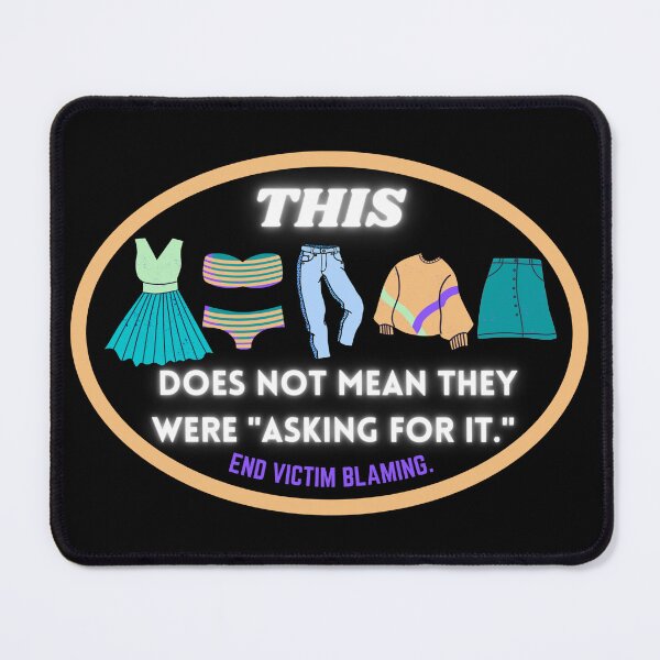 Item preview, End Victim Blaming designed and sold by RedJacq.