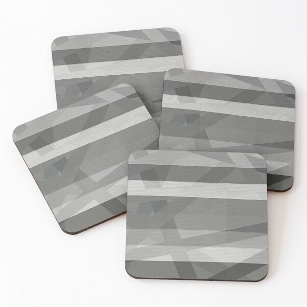 Item preview, Greyscale Geometric Art designed and sold by Kitslam Art.