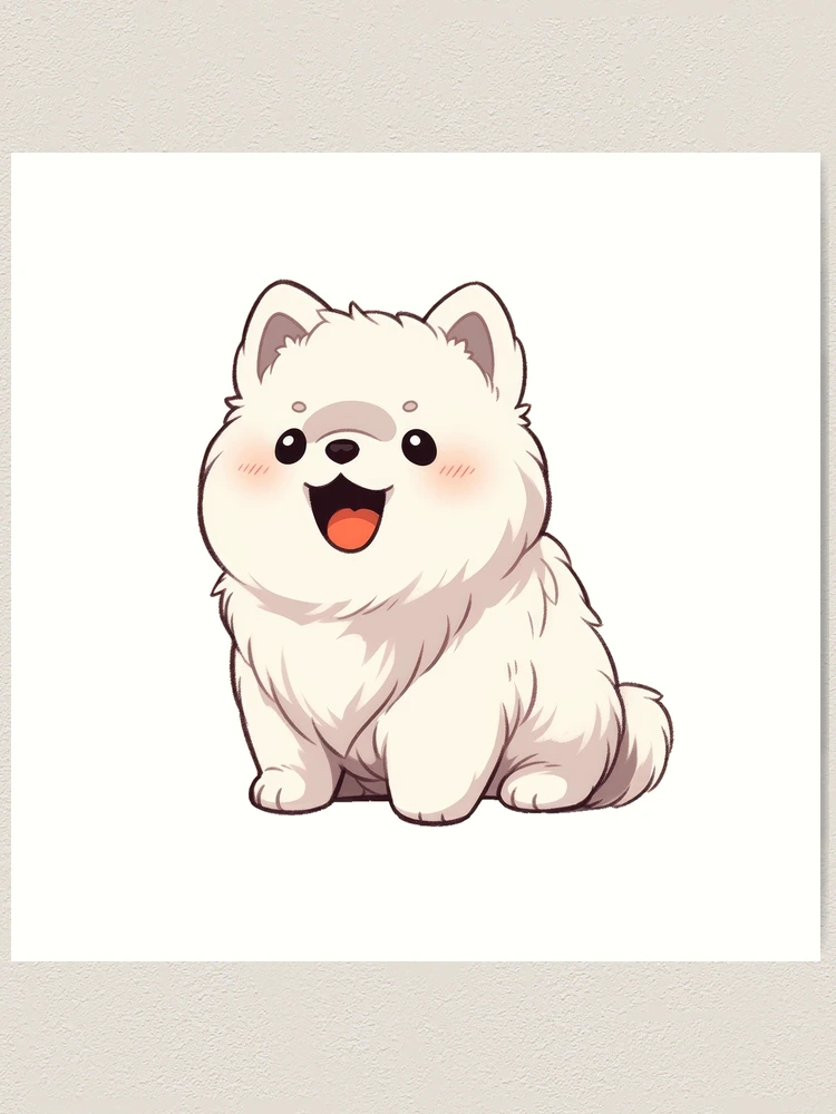 Cute Samoyed Dog