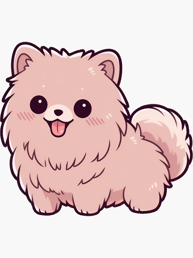 160 Precropped Cute Sticker Pack PNG of Pomeranian for GoodNotes and  Notability, Transparent Kawaii Digital Stickers Bundle