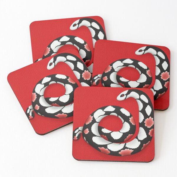 Item preview, Floral snakes  designed and sold by Roxburylane.