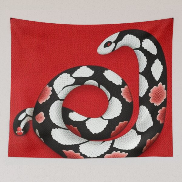 Item preview, Floral snakes  designed and sold by Roxburylane.