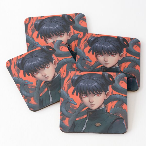 Item preview, Cool Fighter Anime Girl and Snakes designed and sold by bubblegoth.