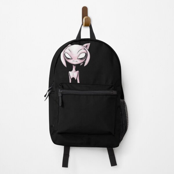 Item preview, Cosmic Feline Encounter - Pink Alien and Black Cat Delight designed and sold by Ridaelb.
