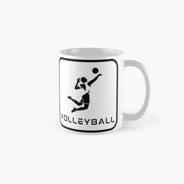 Mug cadeau humour homme femme volley-ball