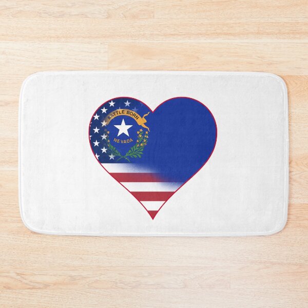 Item preview, State of Nevada Flag and American Flag Fusion Design designed and sold by Gsallicat.