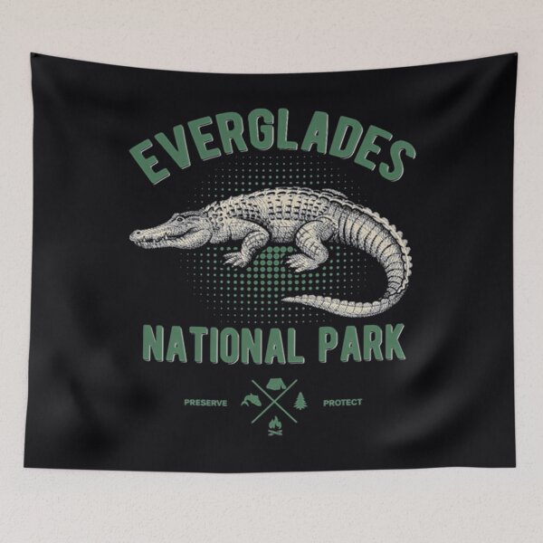 Item preview, Everglades National Park Alligators 	  	 designed and sold by gmbakxdos45.