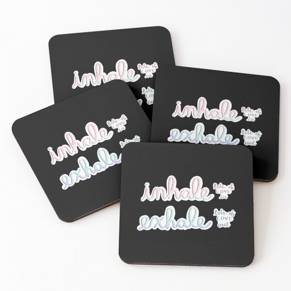 Item preview, Inhale Exhale Lots of Love  	 designed and sold by plzkpcdlzl3.