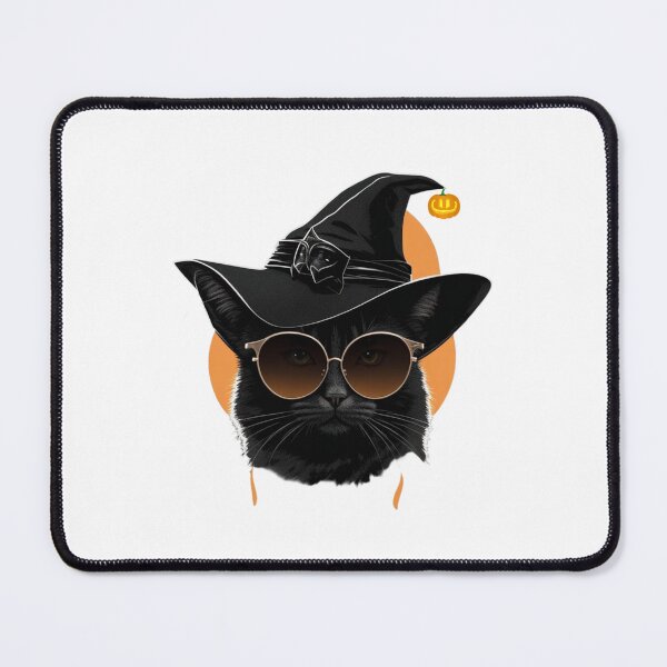 Item preview, Halloween, Suave Witch Cat designed and sold by IndigoPixa.