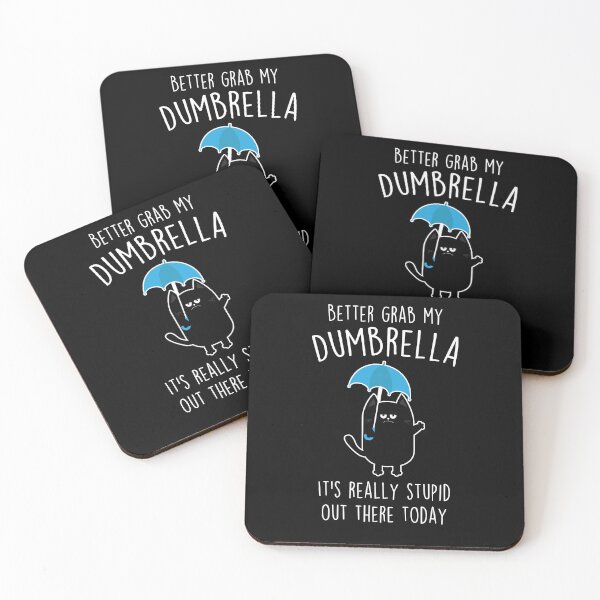 Item preview, Funny Black Cat Umbrella designed and sold by Clara Hollins.