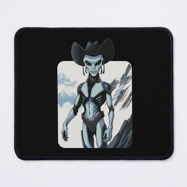 Item preview, Cosmic Cowboy Adventure Alien Cowboy designed and sold by Ridaelb.