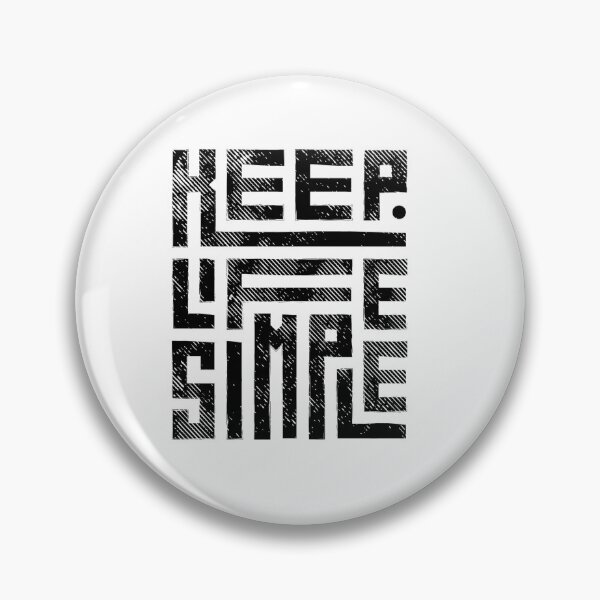 Item preview, keep life simple designed and sold by DANIELYSFASHION.