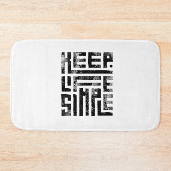 Item preview, keep life simple designed and sold by DANIELYSFASHION.
