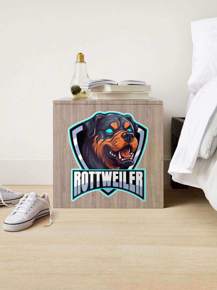 Cool Rottweiler Logo Quote Design