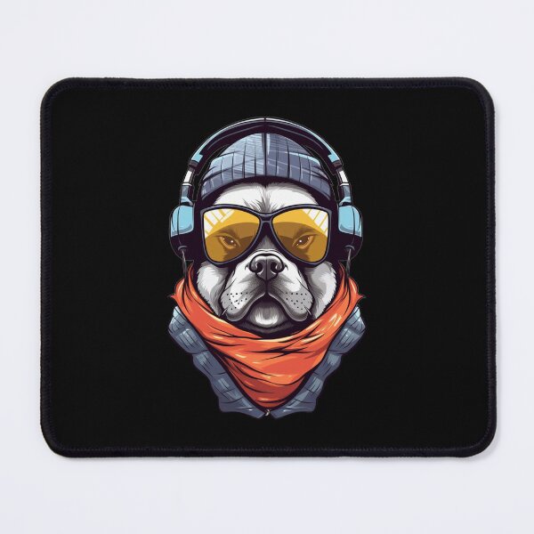 Item preview, Cool American Bulldog Badass Dj Punk Design designed and sold by MysteriousJ.