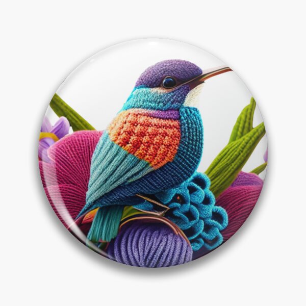 Item preview, Macrame Hummingbird designed and sold by TodoDecoArt.