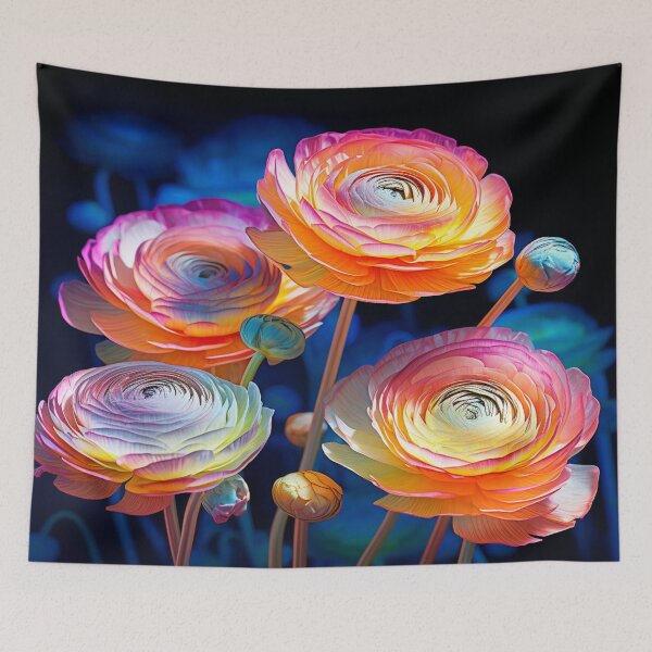 Item preview, Vivid Ranunculus designed and sold by Beauty  Art Printable.
