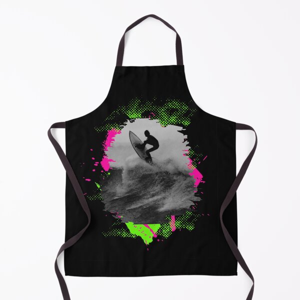 Item preview, Retro 80s Neon Color Surfing, Modern Surf Design designed and sold by OceanIconic.