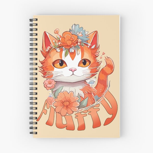 Item preview, Fluffy Spring Cat designed and sold by PrintsCreativ.
