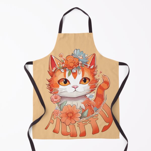 Item preview, Fluffy Spring Cat designed and sold by PrintsCreativ.