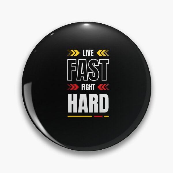 Item preview, Live fast fight hard designed and sold by DANIELYSFASHION.