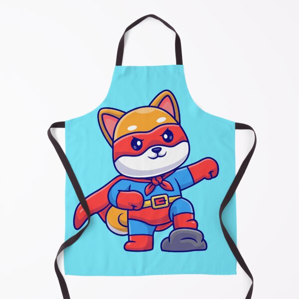 Item preview, Shiba Super Paws: Cute Shiba Inu Dog Superhero Cartoon Icon designed and sold by hjian8219.