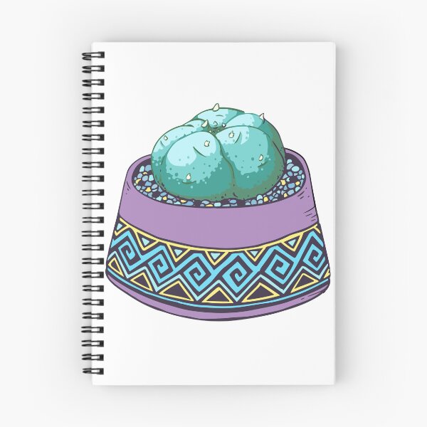 Item preview, illustration of a Peyote in a decorative pot cool peyote designed and sold by Doooriginals.