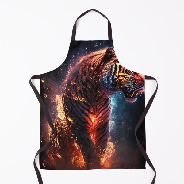 Item preview, Tiger Fire - Fiery Roar of the Wild designed and sold by MariaMonk.
