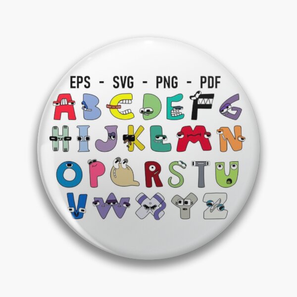 Alphabet Lore Pins and Buttons for Sale